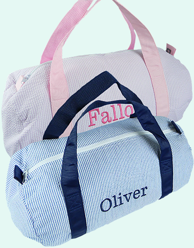 Baby duffle hot sale bag personalized